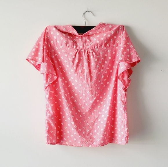 GAP short sleeve v-neck loose fit top size SP - Picture 4 of 4